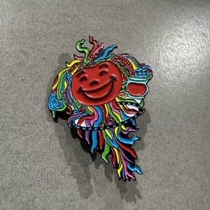 Original Red Hoolaid Man, Electric Koolaid Acid Test Grateful Dead Lapel Pin